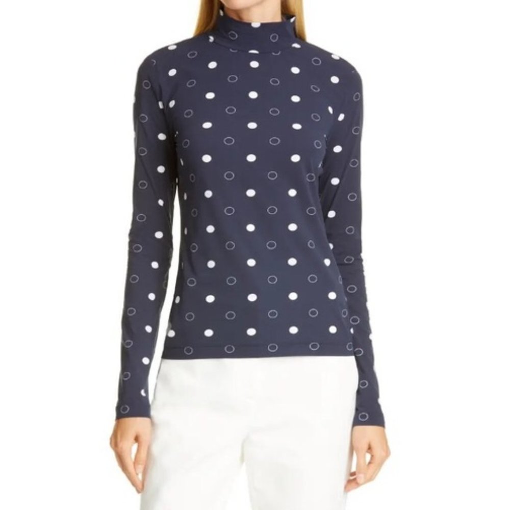 St John Nuda Turtleneck Top Nwt